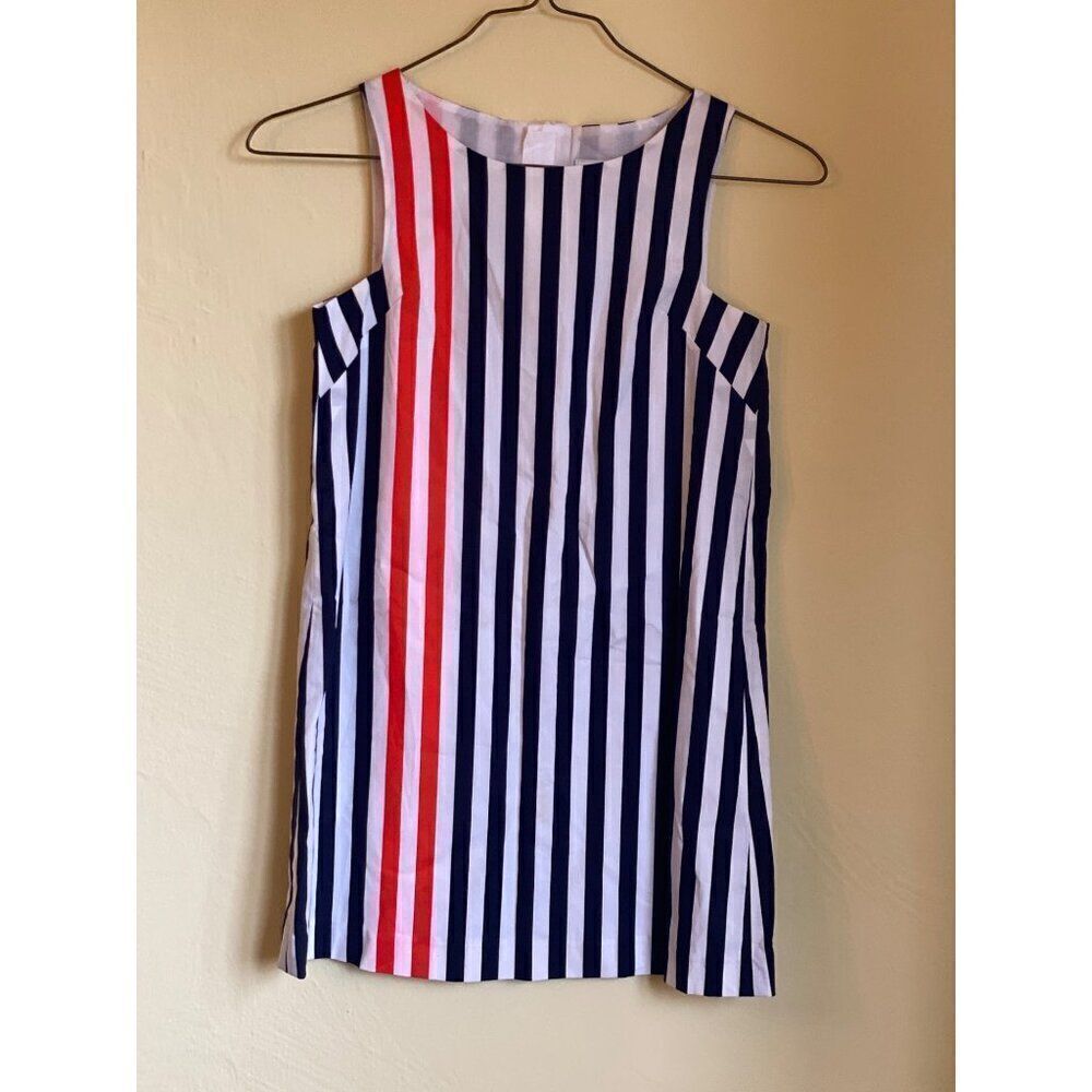 MILLY Minis Angular Shift Dress Girls Striped Multicolor Size 12